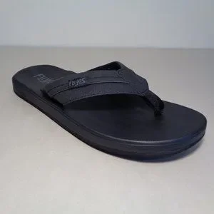 Flojos | Shoes | Flojos Size 9 M Black Flip Flop Sandals New  display picture 2